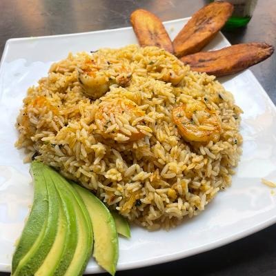 Arroz con conchas
